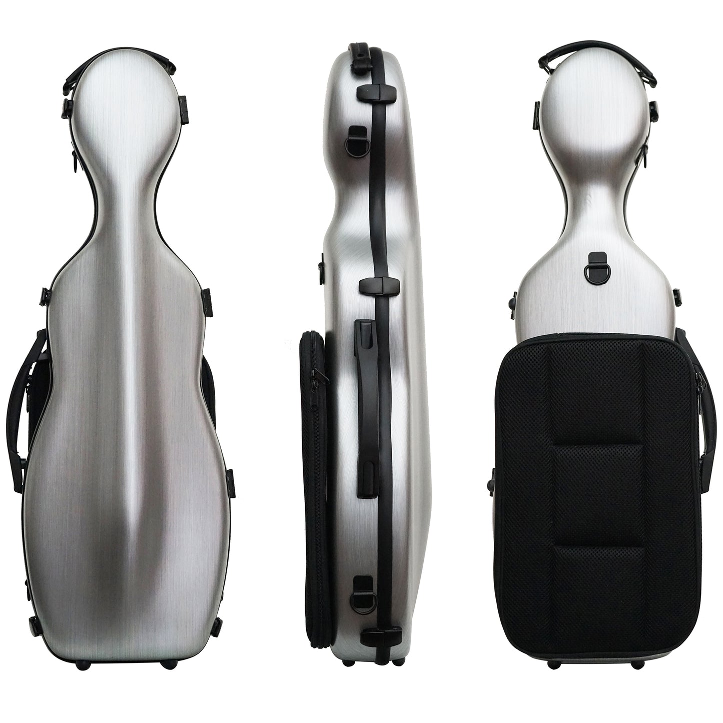 CELLO SHAPED POLYCARBONATE VLN CASE