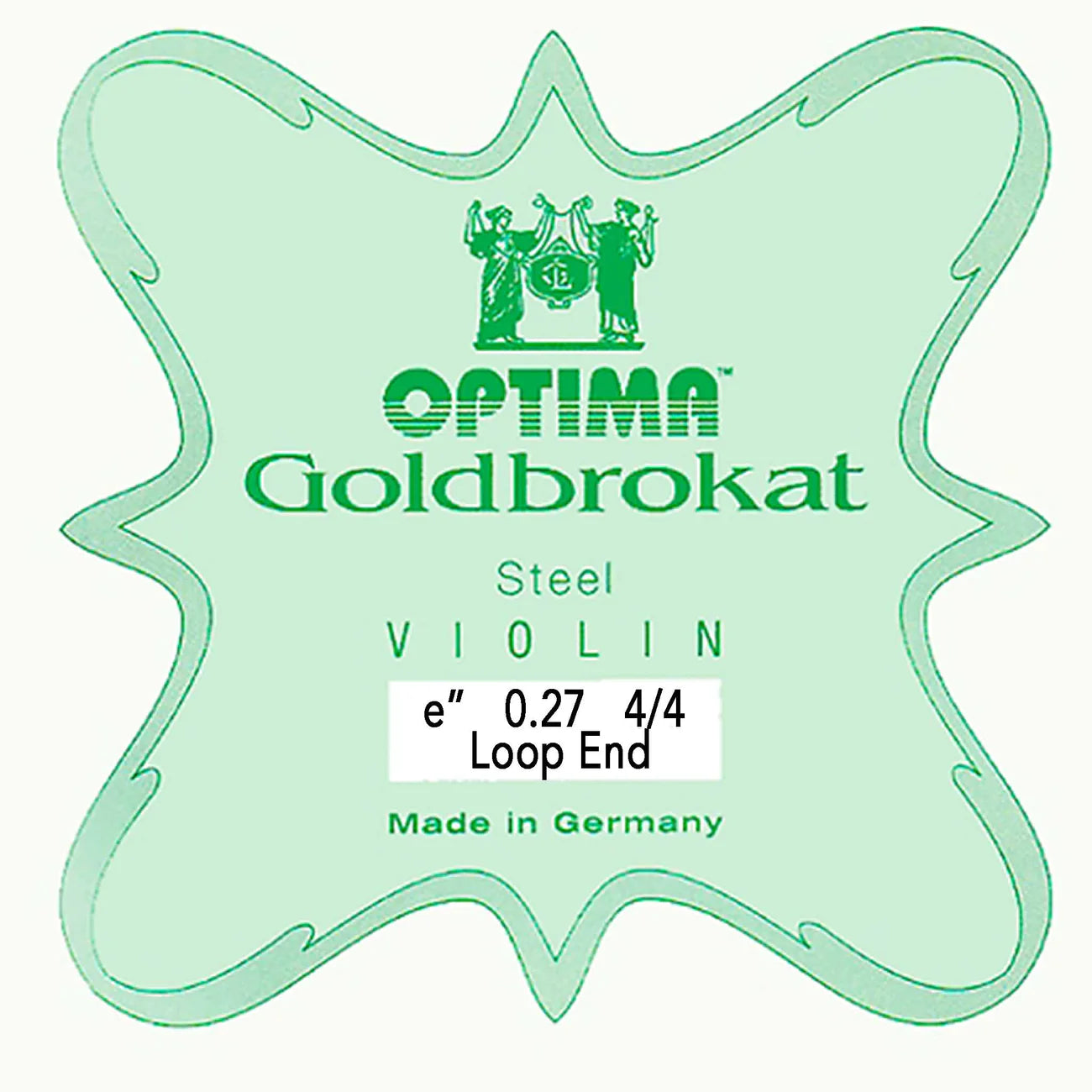 Violin E String Goldbrokat Premium 24K Gold Violin E Sting Medium End Loop,0,26 Dominant Violin Strings 4/4 Full Set - Foto 2