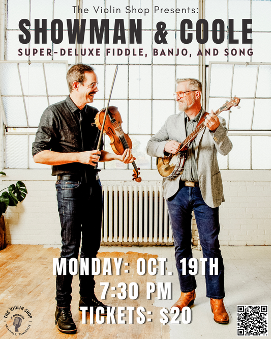 SHOWMAN & COOLE - CONCERT TICKET